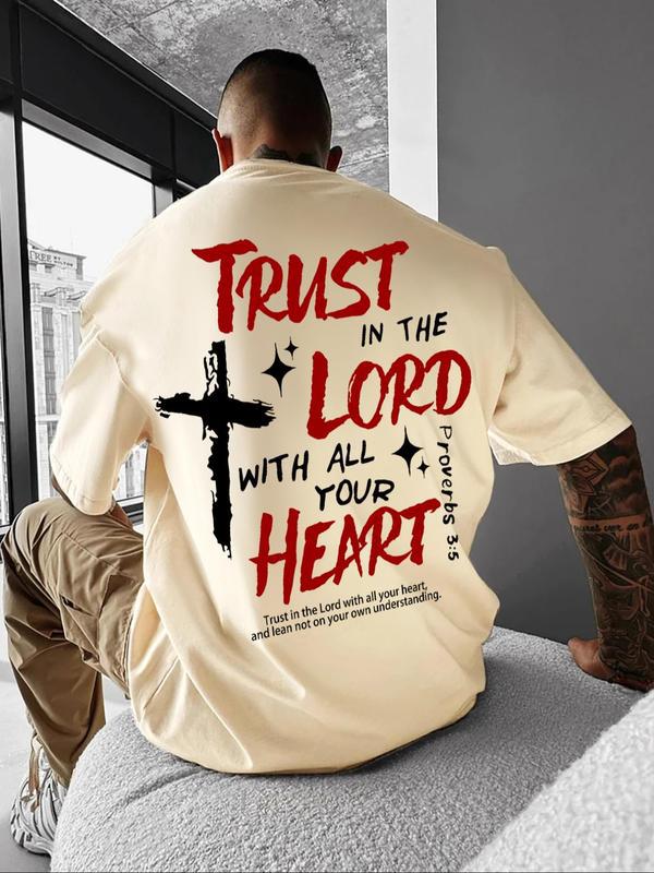 Inspirational Graphic T-Shirt with "Faith" Theme