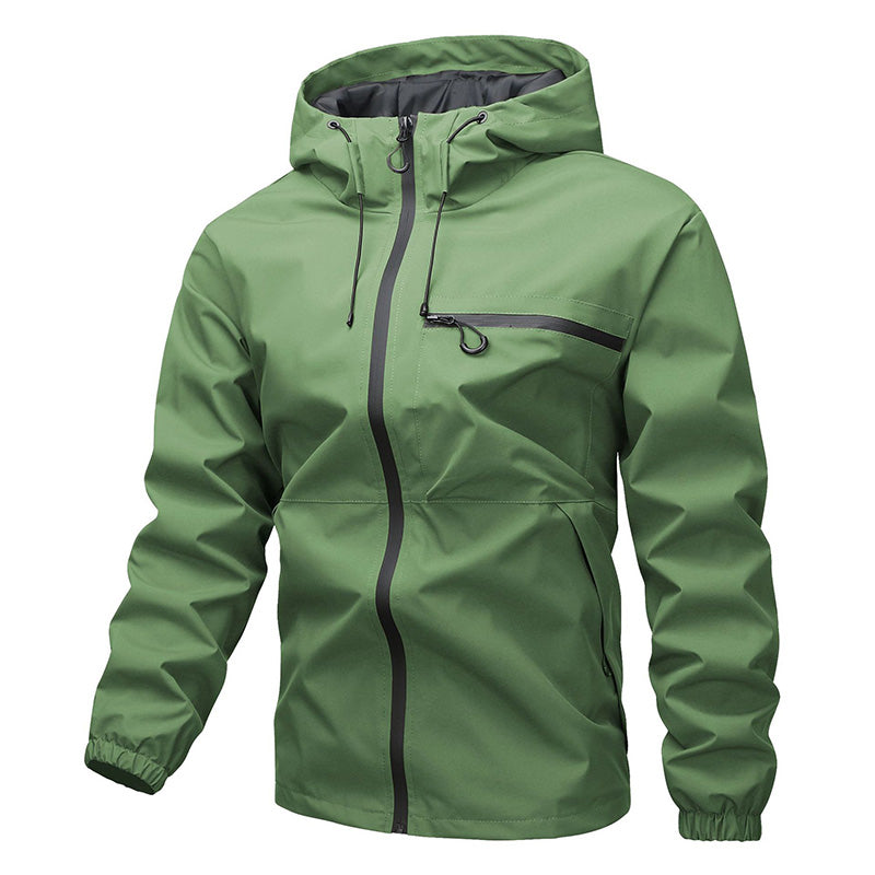 Outdoor Waterproof Zippered Jacket
