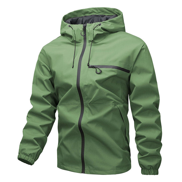 Outdoor Waterproof Zippered Jacket