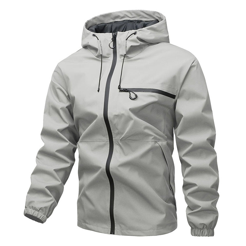 Outdoor Waterproof Zippered Jacket