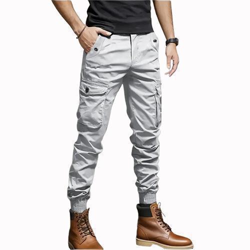 Casual Elastic Cuff Cargo Joggers