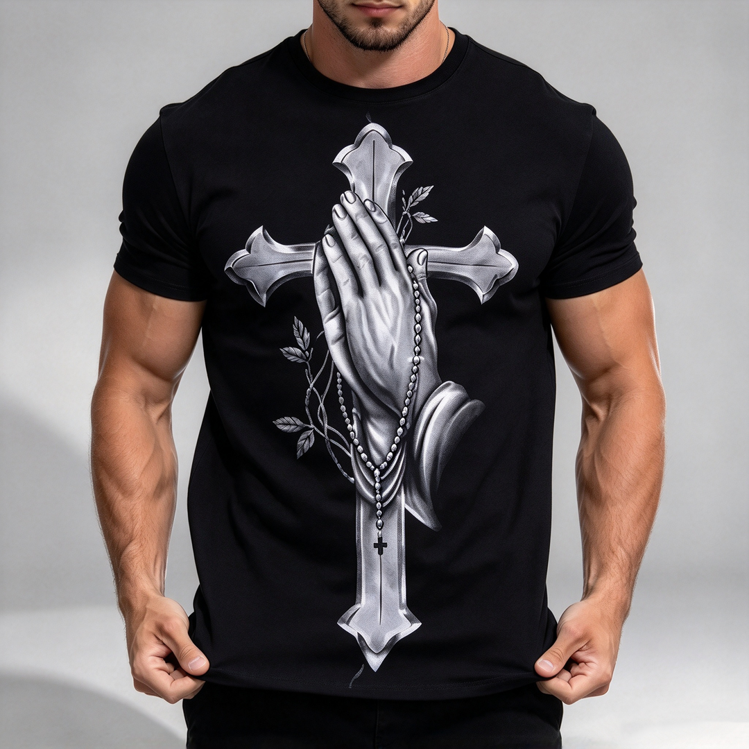 Mens Religious Statement T-Shirt