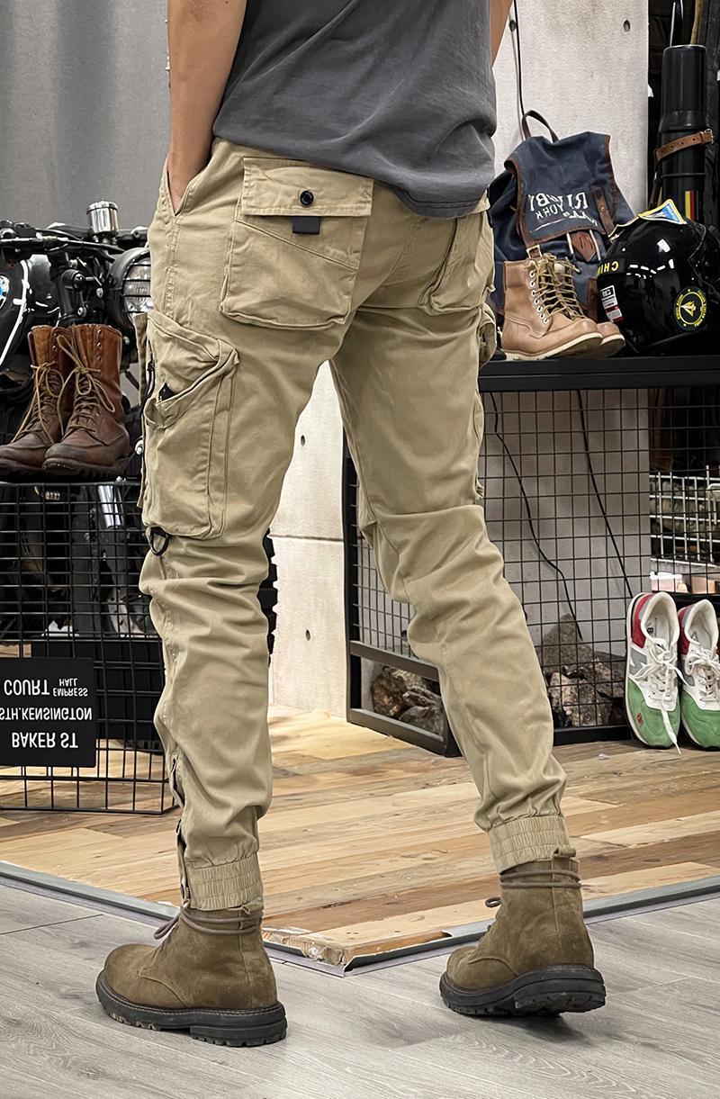 Outdoor Straight-Leg Functional Tactical Jogger Work Pants