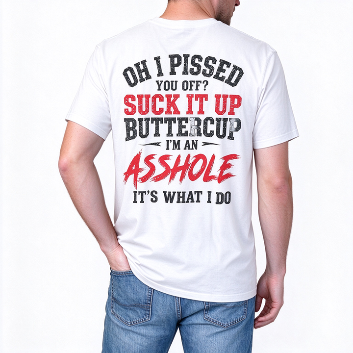 Funny Quote Graphic Casual Tee