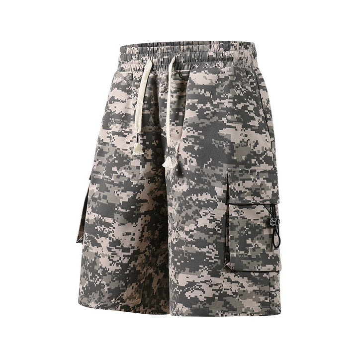 Casual trousers, summer straight leg, versatile five-point pants
