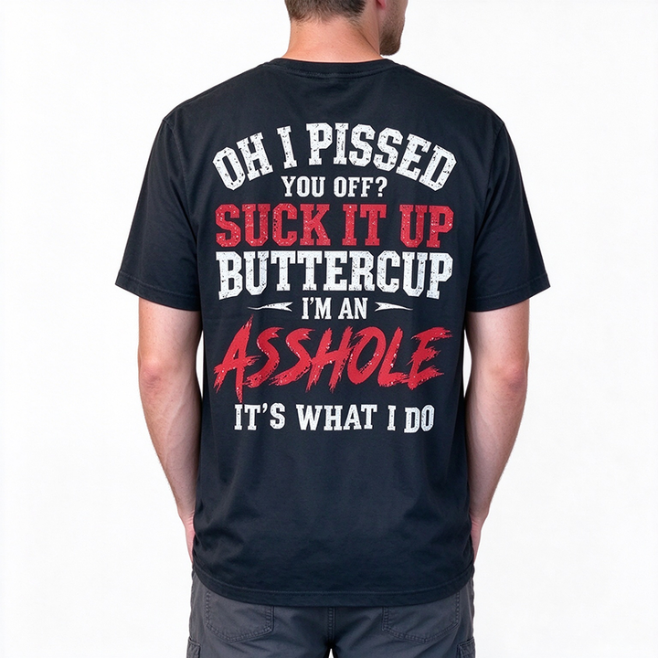 Funny Quote Graphic Casual Tee