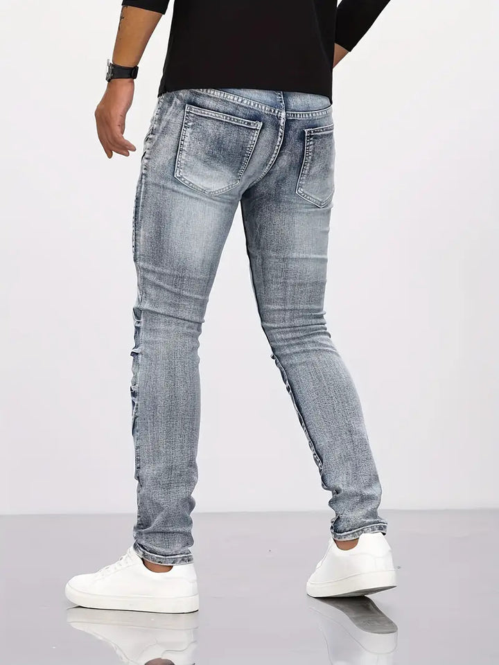 Stretch cycling shorts, rip-resistant motorcycle jeans