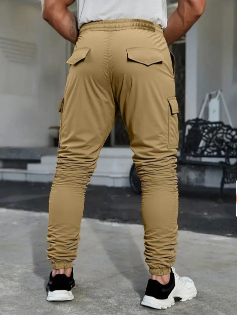 Outdoor windproof sports and fitness work pants