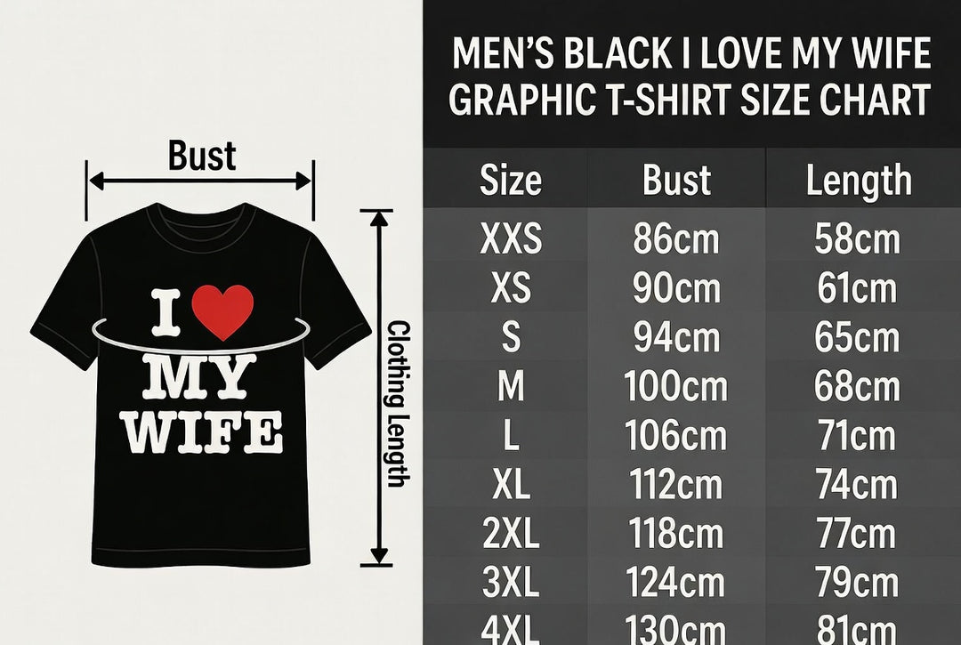 Couple Matching "I Love My Wife / I Love My Husband"