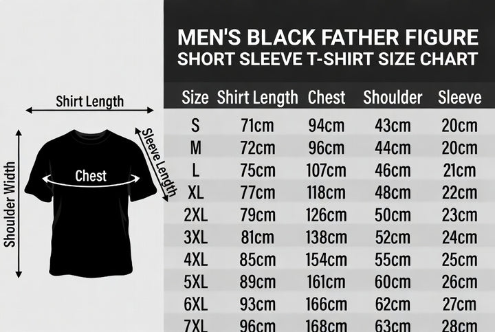 Retro distressed "beer belly" father image printed short-sleeved T-shirt